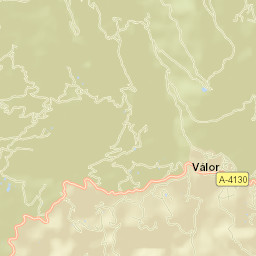 Válor Street Map