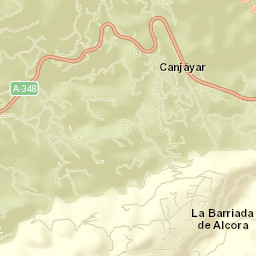 Canjáyar Street Map