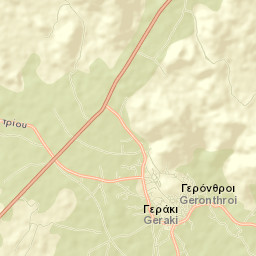 Geráki Street Map