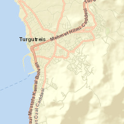 Turgutreis Street Map