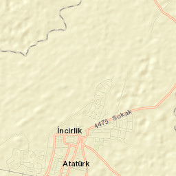 Yüreğir Street Map