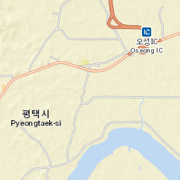Pyeongtaek Street Map