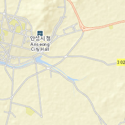 Anseong Street Map