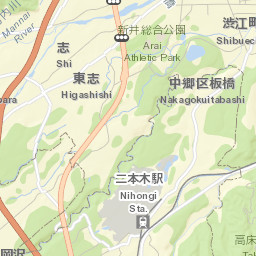 Myoko-shi Street Map