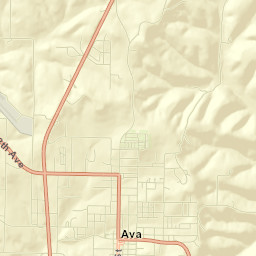 Ava Street Map