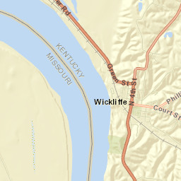 Wickliffe Street Map
