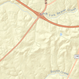 Barren County Street Map