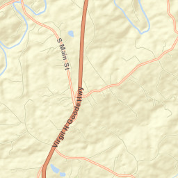 Henry Fork Street Map