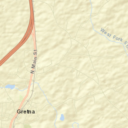 Gretna Street Map