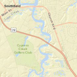 Smithfield Street Map