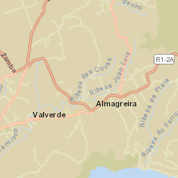 Vila do Porto Street Map