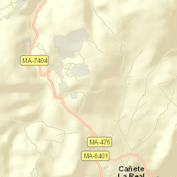 Cañete la Real Street Map