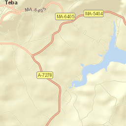 Teba Street Map