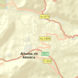 Alhama de Almería Street Map
