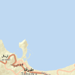 Tabarka Street Map