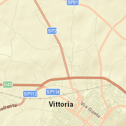 Vittoria Street Map