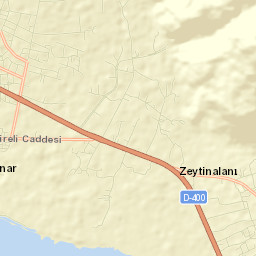 Köyceğiz İlçesi Street Map