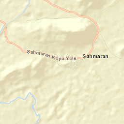 İslahiye İlçesi Street Map