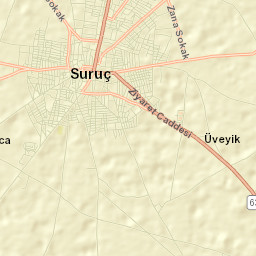 Suruç Street Map