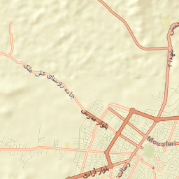 Naqadeh Street Map