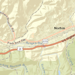 City of Norton Street Map
