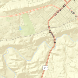 Wytheville Street Map
