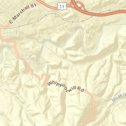 Wythe County Street Map