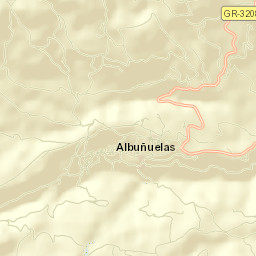 Albuñuelas Street Map
