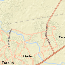 Tarsus Street Map
