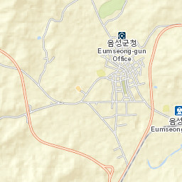 Eumseong-gun Street Map