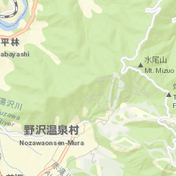 Nozawaonsen Street Map