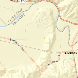 Aromas Street Map