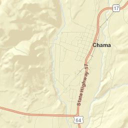 Chama Street Map