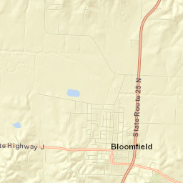 Bloomfield Street Map