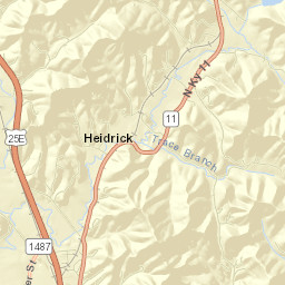 Knox County Street Map