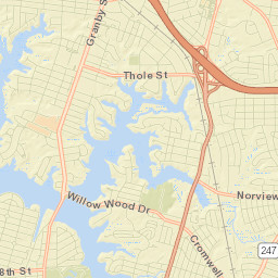 City of Norfolk Street Map