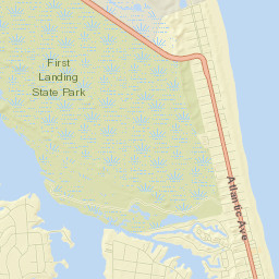 Shore Drive, Virginia Beach, VA 23451, USA Street Map