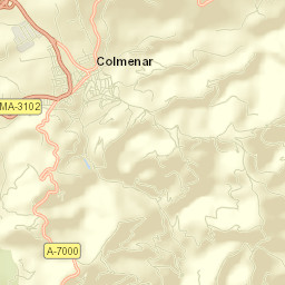 Colmenar Street Map