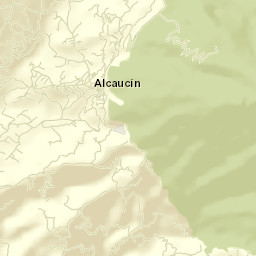 Alcaucín Street Map