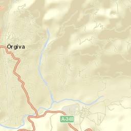 Órgiva Street Map