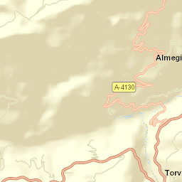 Almegíjar Street Map