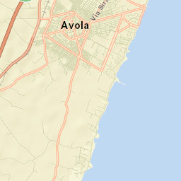 Avola Street Map