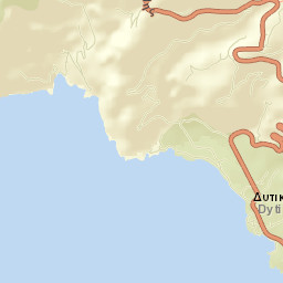 Kardamýli Street Map