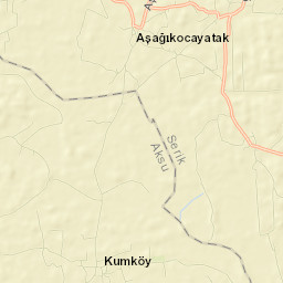 Kumköy Street Map
