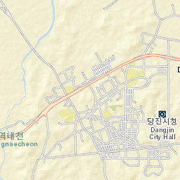 Tangjin Street Map