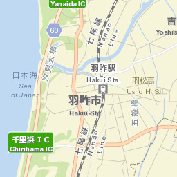 Hakui Street Map