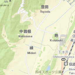 Iiyama Shi Street Map