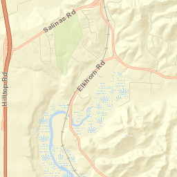 Las Lomas Street Map