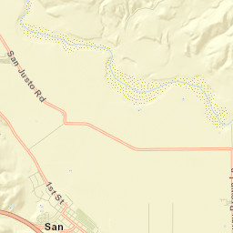 San Juan Bautista Street Map