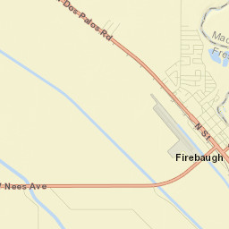 Firebaugh Street Map